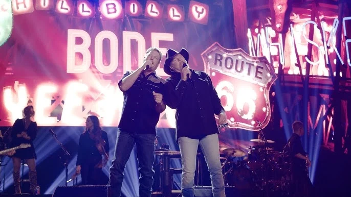 Country duet performance